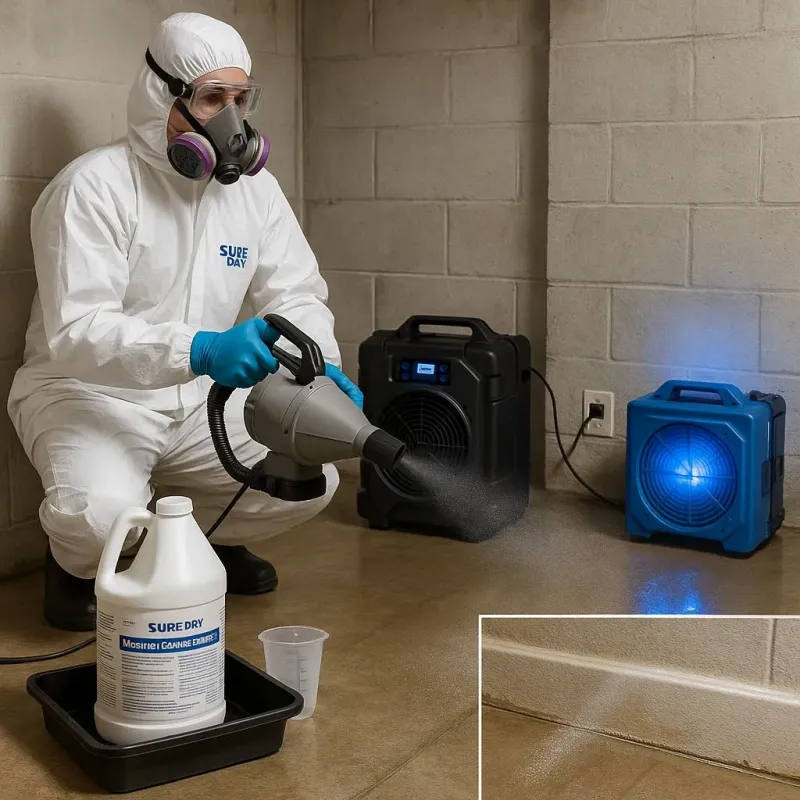 Sanitization and Odor Removal process in Bruce, MS
