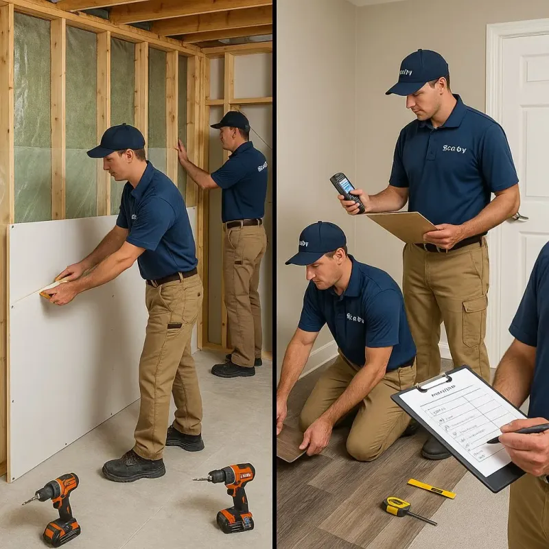 Repairs and Reconstruction process in Bruce, MS